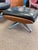 Mid Century Modern Attributed Heywood Wakefield Naugahyde Swivel Lounge Chair With Ottoman Model 710d 1960’s For Sale - Image 9 of 11