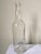 Glass Clear Glass Bottle attributed to Siva Tuscany for Poggi, Italy, 1930s For Sale - Image 7 of 18