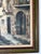 Vintage Rustic European Street Scene Oil Painting on Canvas – Framed For Sale - Image 9 of 13