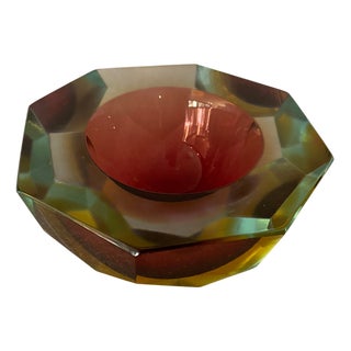 Vintage Vide Poche in Glass, 1960s For Sale