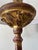 Italian 19th Century Red and Gold Altar Stick Converted to Lamp For Sale - Image 3 of 4