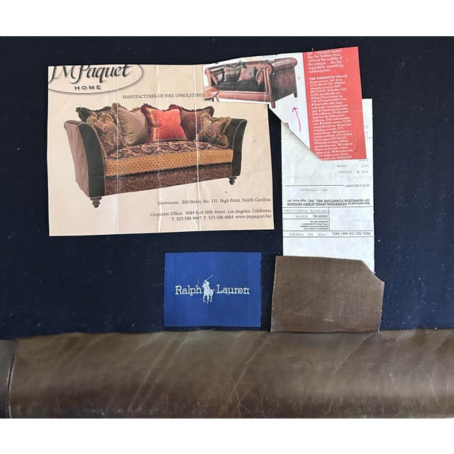 Ralph Lauren Brompton Vintage Sofa For Sale - Image 10 of 12