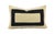 Rustic Pindler Cheminer in Natural With Black Square Ribbon Embellished Lumbar Pillow Cover - 12" X 20" For Sale - Image 4 of 4