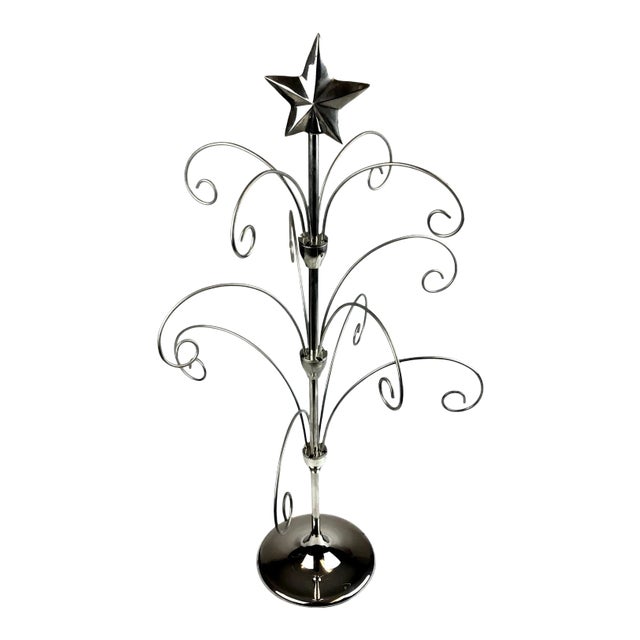 Vintage Stainless Steel Christmas Tree For Sale