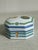 White Philippe Deshoulières Limoges France "Jardin Royal" Octagonal Topiary Trinket Box For Sale - Image 8 of 9