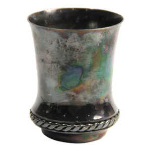 1990s Meurgey France Silverplate Baby Cup