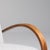 20th Century Czech Republic Warm Ivory Boucle Bentwood-Arm Lounge Chair For Sale - Image 4 of 11