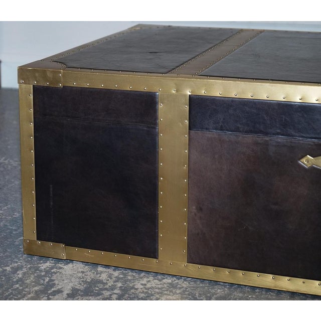 Cumberland Coffee Table with Red Velvet Lining from Timothy Oulton For Sale - Image 15 of 18