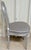 Mid 20th Century Pair of Maison Jansen Style Silver Leaf Montgolfier Side Chairs, France, C. 1960 For Sale - Image 5 of 9
