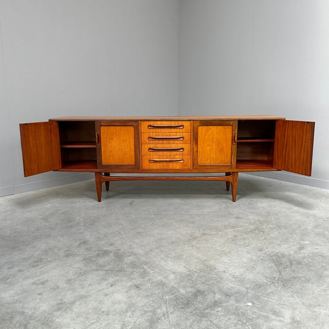 Vintage Sideboard in Teak by V. Wilkins for G-Plan, 1960s, in Very Good conditions. Designed 1960 to 1969 This piece has...