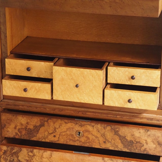 Antique Louis Philippe Biedermeier Secretary For Sale - Image 9 of 18