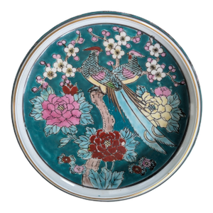 Vintage Gold Imari Hand Painted Porcelain Catchall Dish