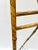 Brown Vintage Scorched Bamboo Folding Floor Easel For Sale - Image 8 of 11