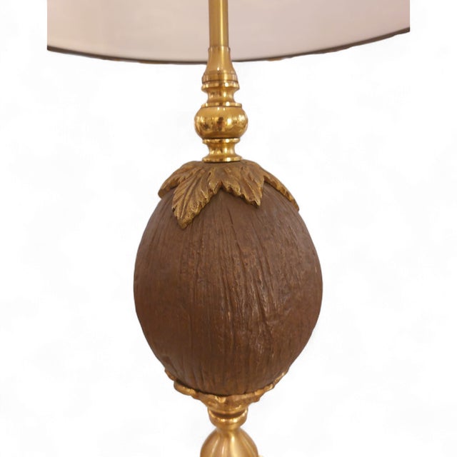Mid-Century Modern Coco Lamps in the style of Maison Charles, 1950s, Set of 2 For Sale - Image 3 of 5