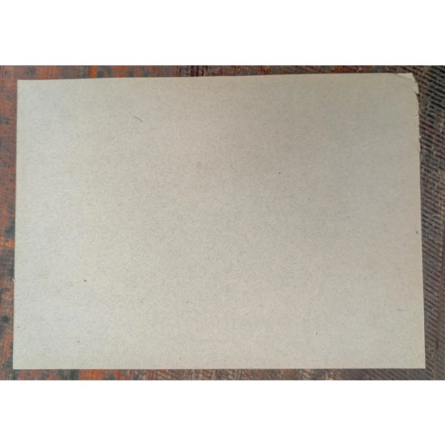 19th Century Italian Old Master Pen and Ink Drawing With Sepia Wash, Signed Illegibly For Sale - Image 10 of 10