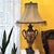 Pair of Vintage Neoclassical Urn Table Lamps With Decorative Fringe Shades For Sale - Image 12 of 18