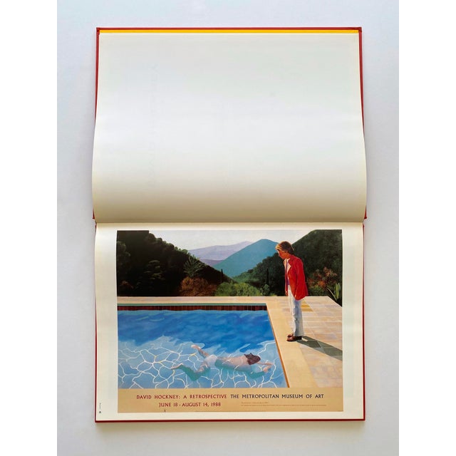 David Hockney " David Hockney : Poster Art " Vintage 1995 First Edition Extra Large Hardcover Pop Art Book For Sale - Image 4 of 18