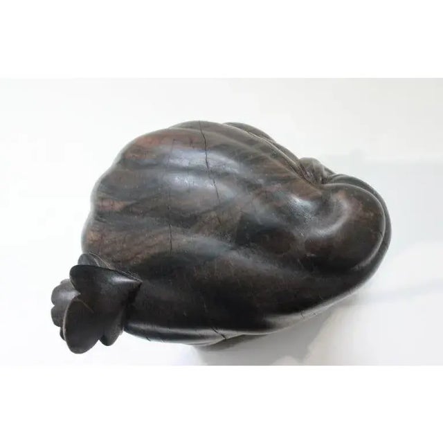 Rosewood Balinese Bust 1960s Vintage For Sale - Image 9 of 14