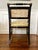 Vintage Regency Style Ebonized Chairs in Scalamandré Silk, a Pair For Sale In Nashville - Image 6 of 9