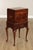 High Quality American Made Vintage Inlaid Mahogany Silverware Chest Raised On Cabriole Legs with Hinged Lid and Removable...