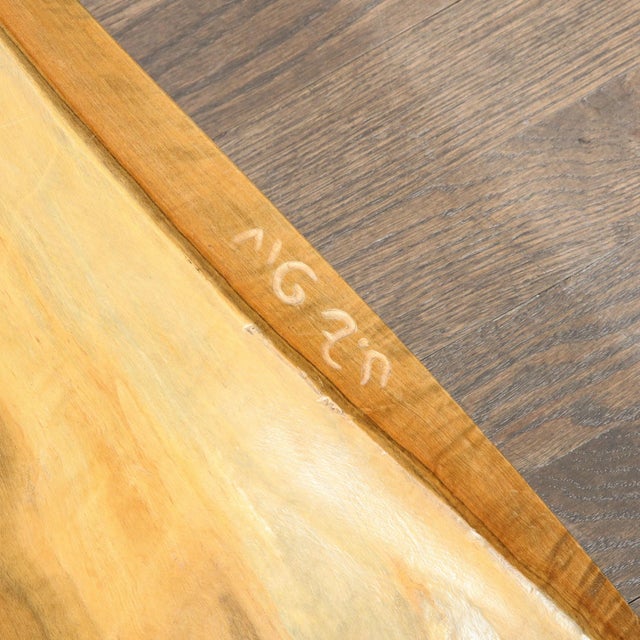 Wood Mid-Century Modernist Hand Carved Walnut & Oak Dowel Pierced Amorphic Sculpture For Sale - Image 7 of 13