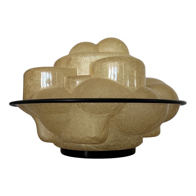 Profiterole Table Lamp in Plastic and Fiberglass by Sergio Asti for Martinelli Luce, Italy, 1968 For Sale