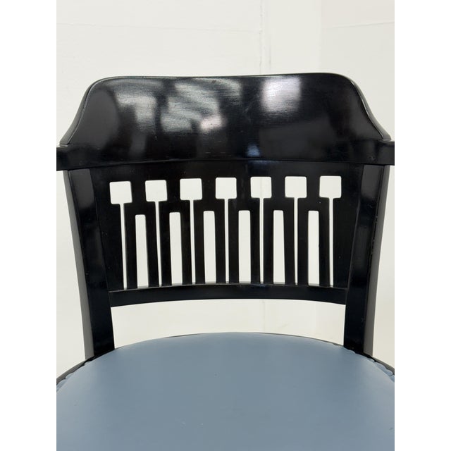 Antique Vienna Secession No. 714 Armchairs by Gustav Siegel for Jacob & Josef Kohn, 1890s, Set of 4 For Sale - Image 11 of 18