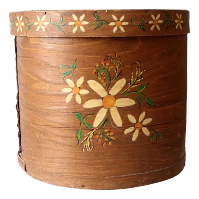 Vintage Pantry Band Box For Sale