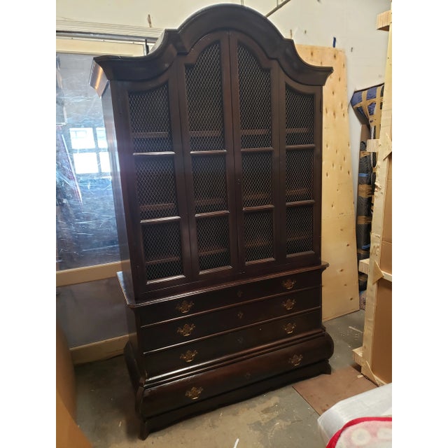 Wood Dutch Style Storage Cabinet For Sale - Image 7 of 7