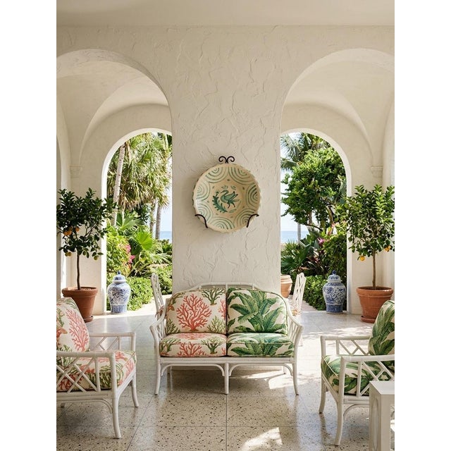 Emerald Spanish Fajalauza Ceramic Lebrillo With Emerald Green Avian Motif For Sale - Image 8 of 8