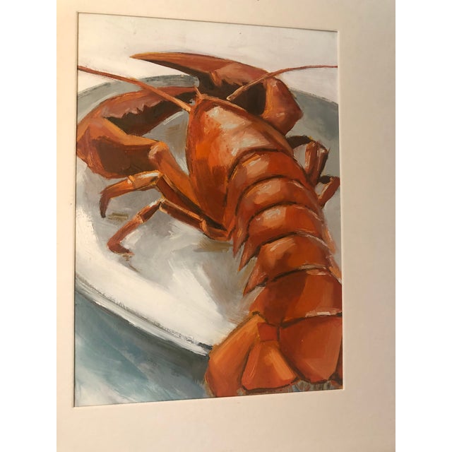 Original Oil Painting Impressionist Crayfish For Sale - Image 9 of 11