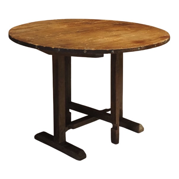 Antique French Wine Table, 1800s For Sale