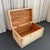 Farmhouse 1950s Rustic White Pine Cedar Lined Blanket Chest Trunk For Sale - Image 3 of 7