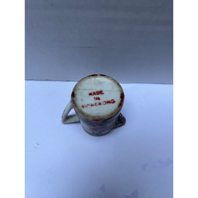 Small Chinese Rose Medallion Creamer For Sale - Image 6 of 6