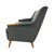 Vintage mid-century Danish modern two-seater beech and wool "Lani" sofa by Larsson & Nilsson, Sweden. Features original...