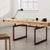 Office Desk Table in Wood and Steel by Bodil Kjær for Karakter For Sale - Image 8 of 9