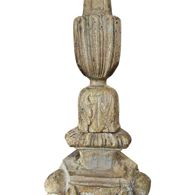 French 19th Century French Pair of Candlesticks For Sale - Image 3 of 7
