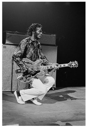 'Chuck Berry' Unframed Archival Pigment Print