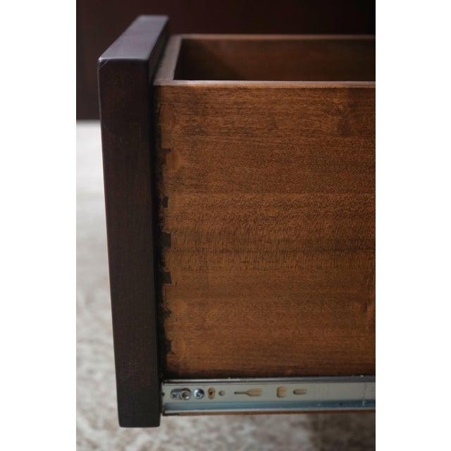 French Country Style Cherry Entertainment Tv Console or Bar For Sale In Philadelphia - Image 6 of 18