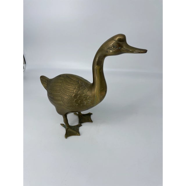 Brass Goose For Sale - Image 4 of 7
