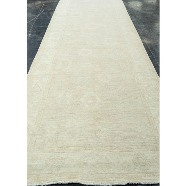Oushak Rug 4'4" x 17'5" #22707 Explore a curated collection of hallway runners, wool rugs, and handmade masterpieces at ,...