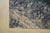 Printmaking Materials Antique David Law Signed Medieval Bridge Fishing River Landscape Etching 30" For Sale - Image 7 of 11