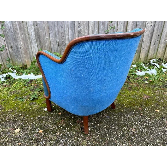 Danish Art Deco Lounge Chair, 1940s For Sale - Image 4 of 6