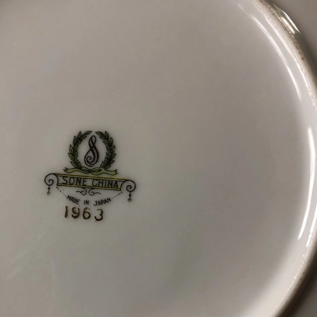 1920s Sone China Rose Gold Pagoda Dinnerware For Sale In Atlanta - Image 6 of 11