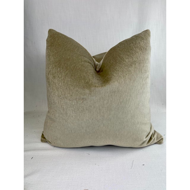 Holly Hunt Great Outdoors “New Fortune Velvet” in Charmed 22” PillowsA