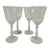 Vintage Fostoria “Navarre” Etched Crystal Water Goblets - A Set of 4 For Sale