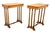 Brown Early 18th Century Regency Birdseye Maple Occasional Tables, Set of 2 For Sale - Image 8 of 17