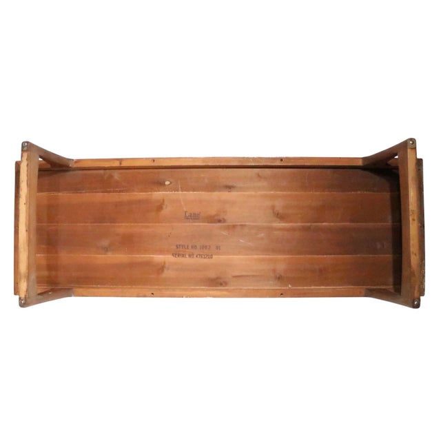 Brown Mid Century Lane Coffee Table For Sale - Image 8 of 9