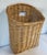 Boho Chic Vintage Wicker Wall Basket For Sale - Image 3 of 6