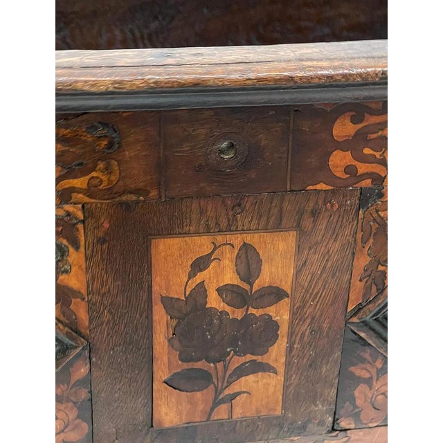 Wood 18th Century English Oak Childrens Cradle For Sale - Image 7 of 18